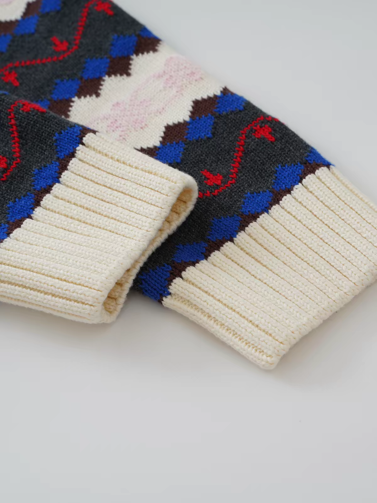 Jacquard Women’s Pullover Sweater - 图片 6